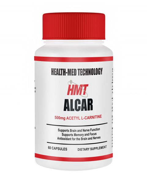 HMT Acetyl-L-Carnitine (ALCAR) 500mg 60's