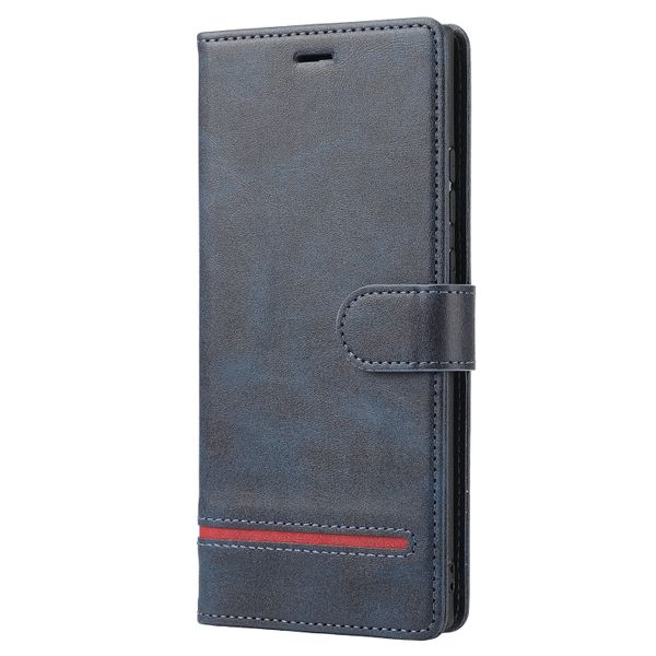 Business Stripe Flip Phone Case Compatible with Galaxy Note 20 Ultra