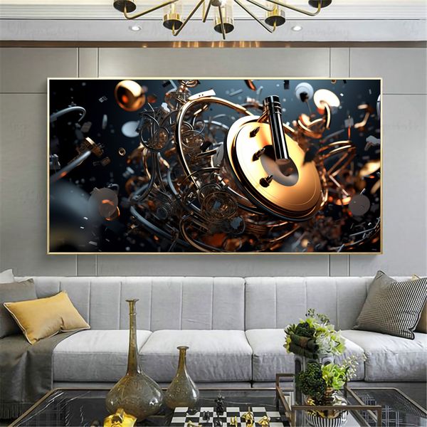 Canvas Wall Decor - Music in Motion - 0427