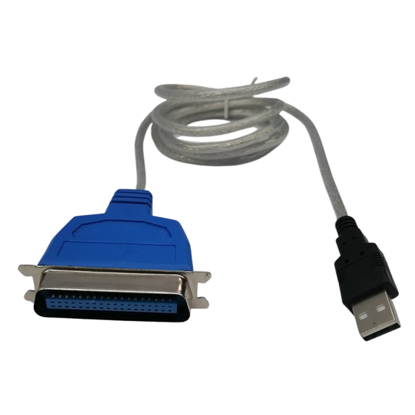 USB To Parallel Printer Cable IEEE1284 Printer Cable