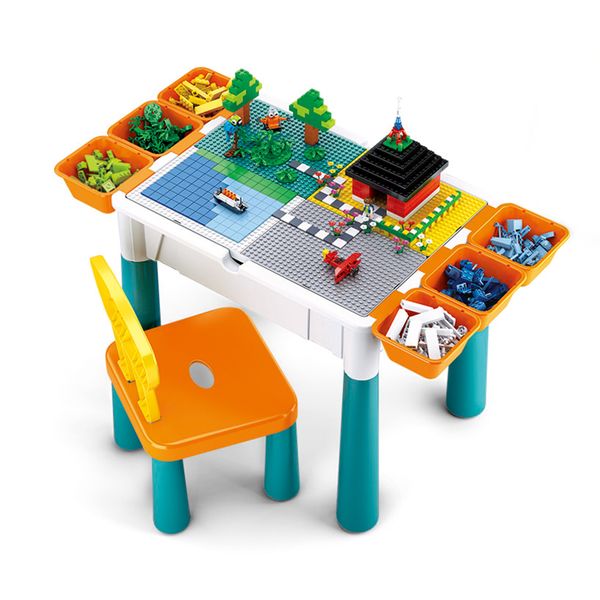 Sluban Building Set: 9-in-1 Building Bricks Table