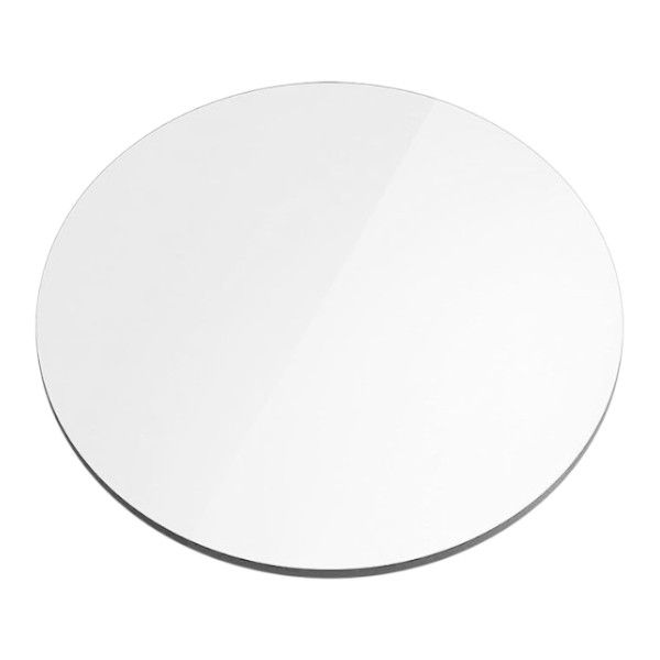 Reusable Circular Acrylic Cake Display Board - Transparent - 10cm