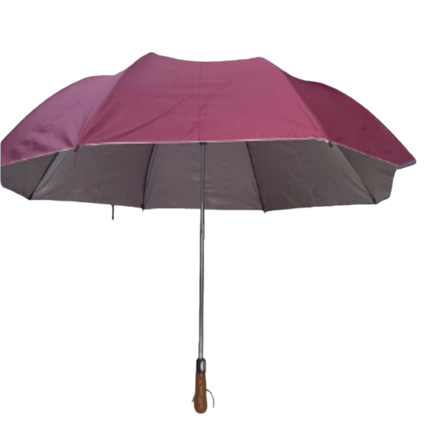 OPP Bag Umbrella Two-fold Golf Silver-Coated Umbrella (mix color) Cloth bag