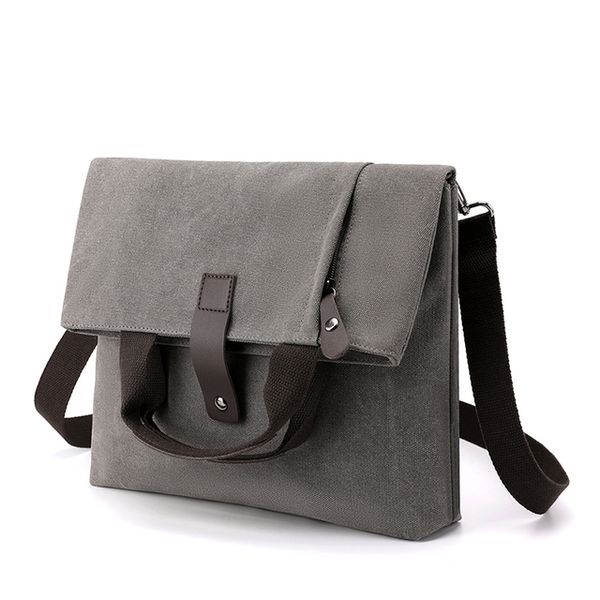 Men Multifunctional Messenger Bags-GRAY