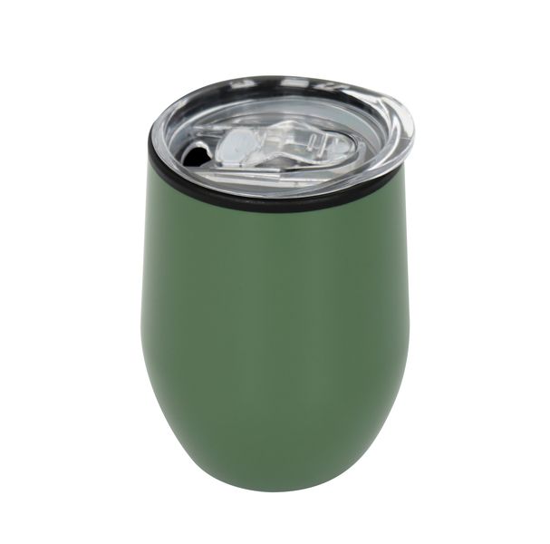 Leisure Quip Stainless Steel Travel Tumbler ith Plastic inner 350ML - Green