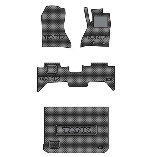 GWM Tank 300 Full Set Rubber Mats