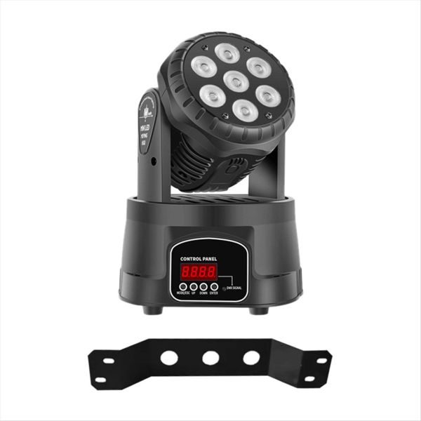 Mini Led Moving Head Wash for Dj Music Party Compatible with Universal