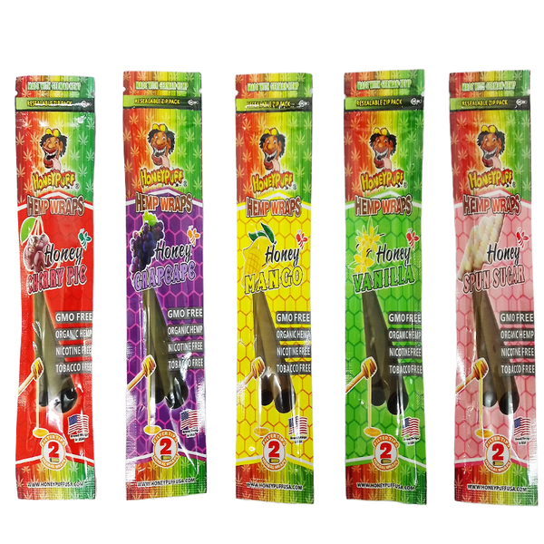 Honeypuff Flavoured Hemp Wraps