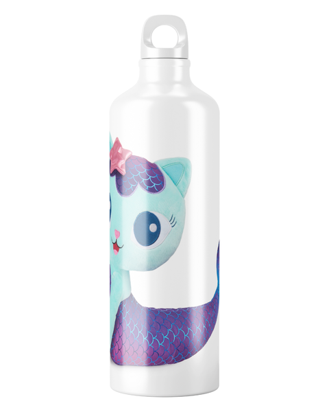 Katz Designs - Metal Water Bottle - Gabbys Doll House Mermaid