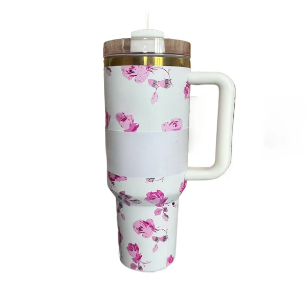 Kings 40oz Stainless Steel Cup Double Insulated Automobile Cup With Handle