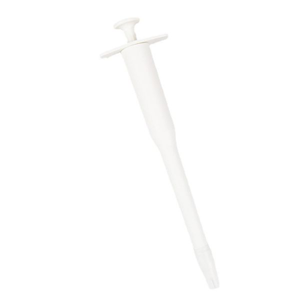Ergonomic Handheld Pet Medicine Dispenser - White