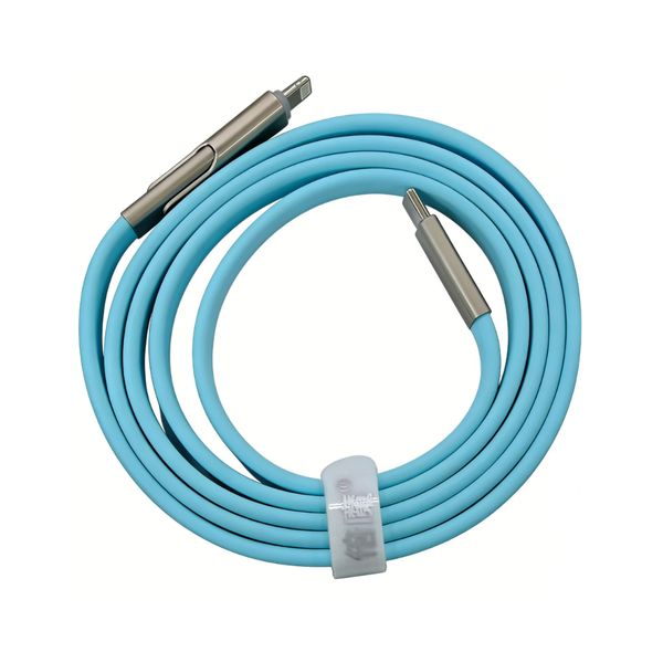 2-in-1 2-Meter Liquid Silicone Cable with 240W Fast Chargingng Cable