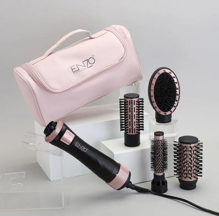 Enzo 4 In 1 Rotating Negative Ionic Detachable Brush Head | Shop