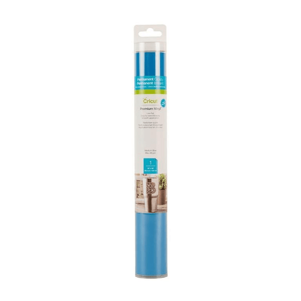 Cricut Premium Vinyl Permanent 30x120cm (Medium Blue)
