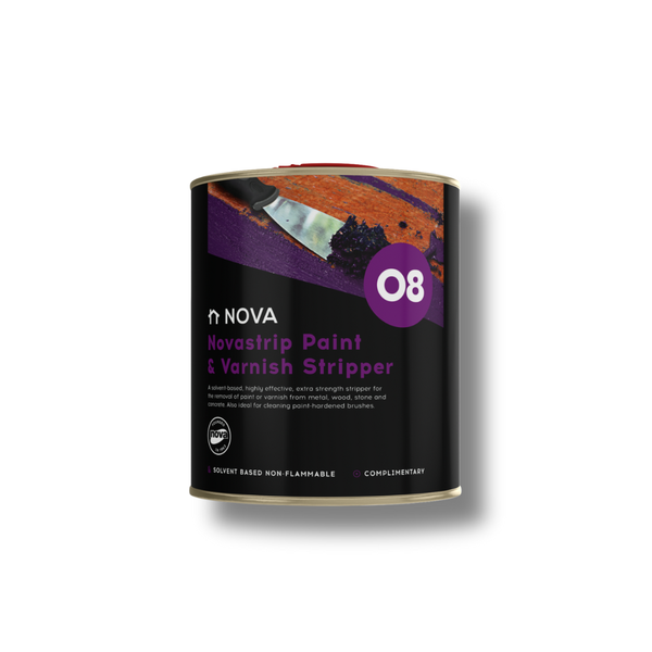 Nova 8 Novastrip Paint &amp; Varnish Stripper - 1lt