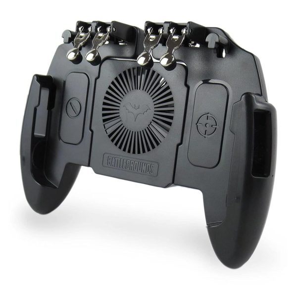 6 Finger Mobile Gamepad Controller for PUBG with Heat Dissipation Function