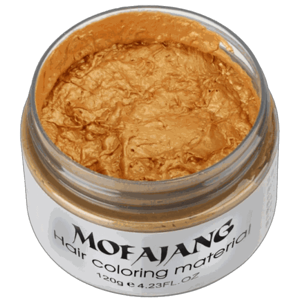 Natural Hair Coloring Wax Gold 120G image