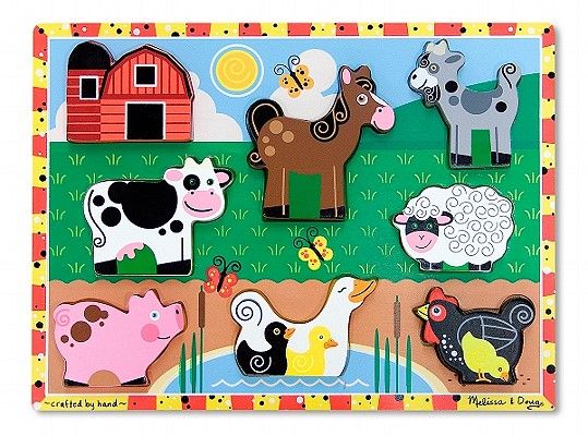Farm Chunky Cardboard Puzzle image