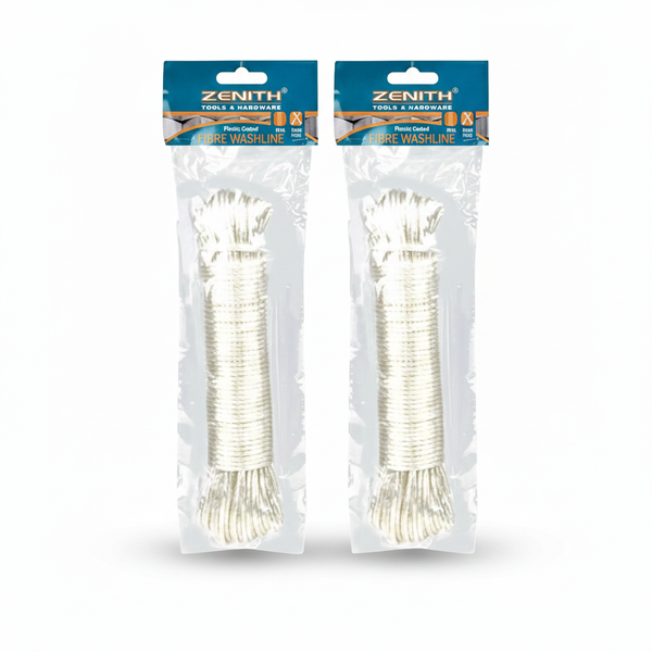 Zenith 30m Durable Clothesline for Indoor and Outdoor Use - 2 Pack