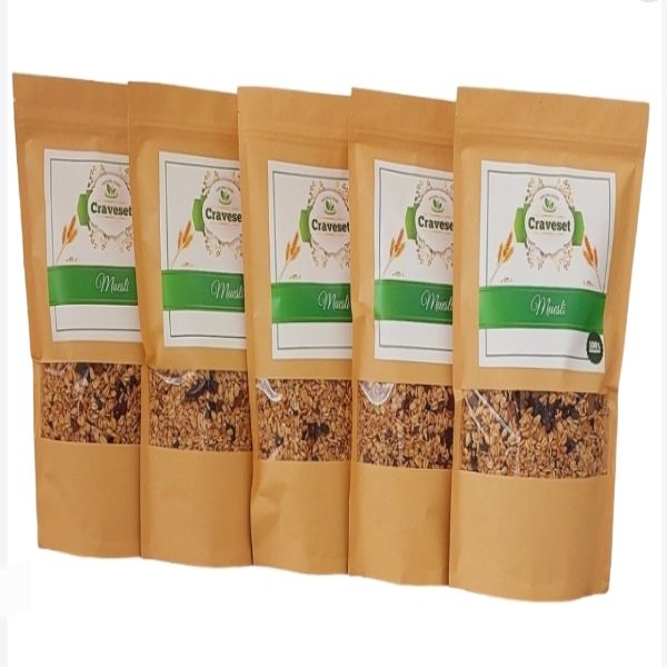 Muesli - 5 Pack - 800g - Craveset