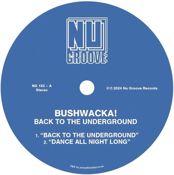 Bushwacka! - Back To The Underground 12" Vinyl EP