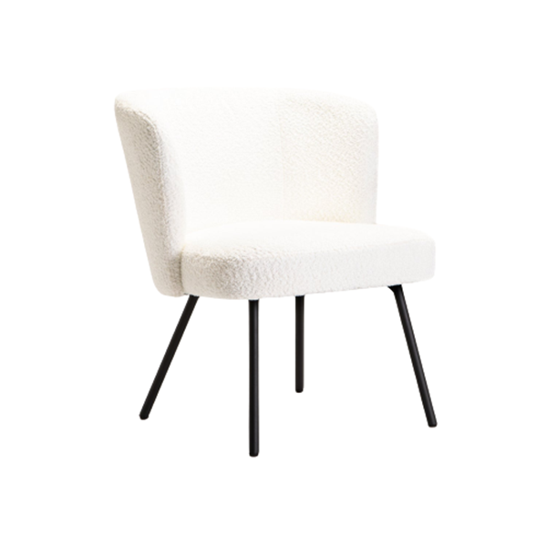 Siena Fabric Chair - Cream