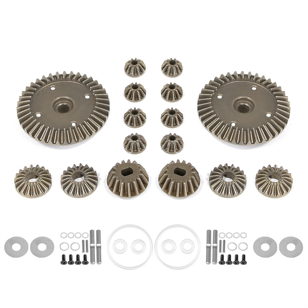 Rc Car Front Rear Differential Gear Kit For Tamiya Accessories