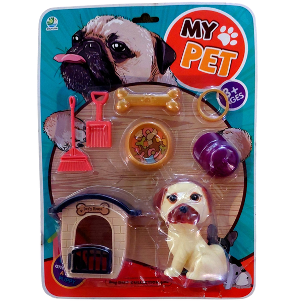 Dog Toy with Feeding Bowl - Bone and Lots More