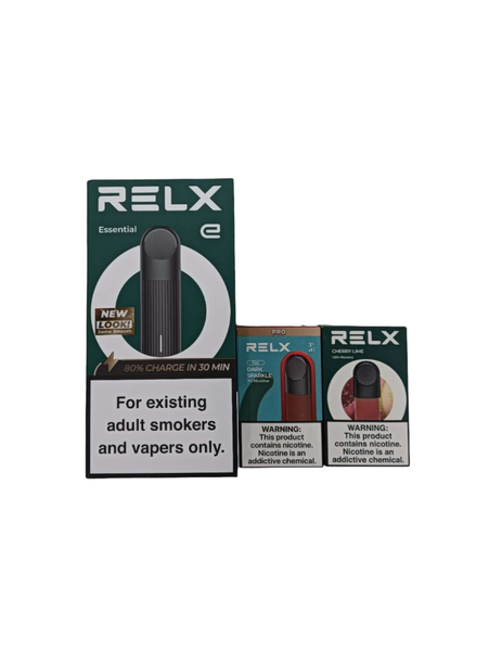 RELX Essential White Kit with 2 Pods - 350mAh