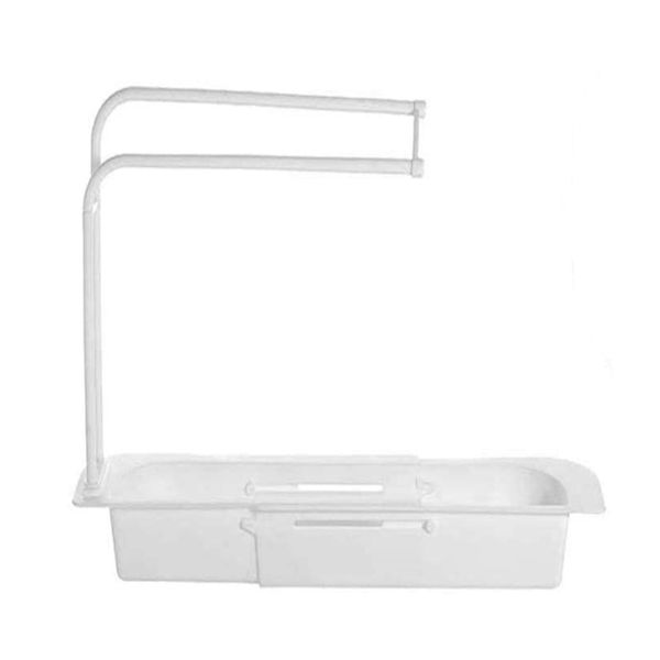 Multifunction Sink Drain Basket - White