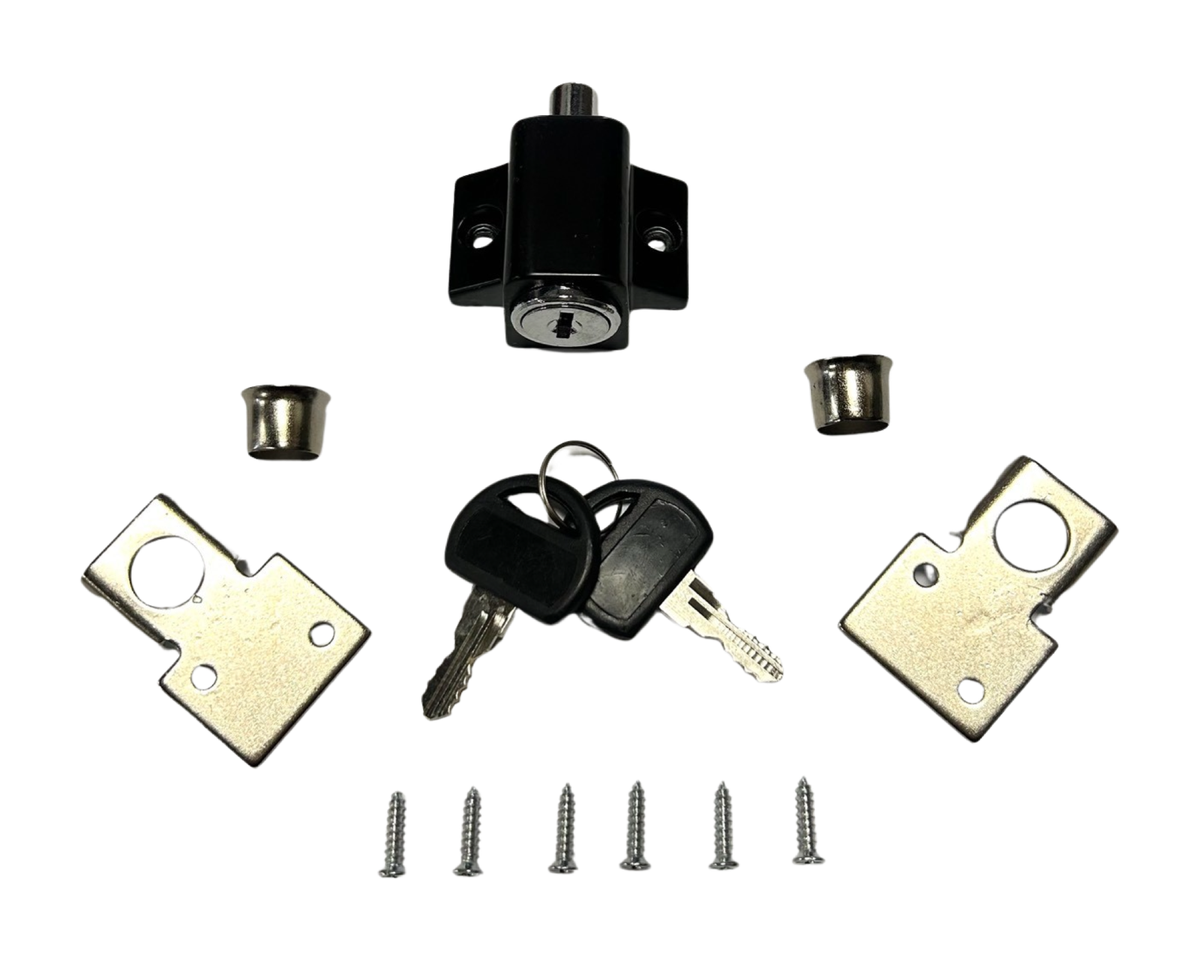 Patio Door Night Lock Kit & Keys
