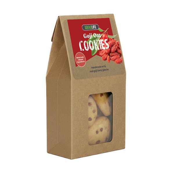 LekkeLife Goji Oat Cookies