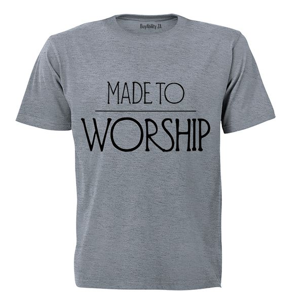 Made to Worship - Mens - T-Shirt - White