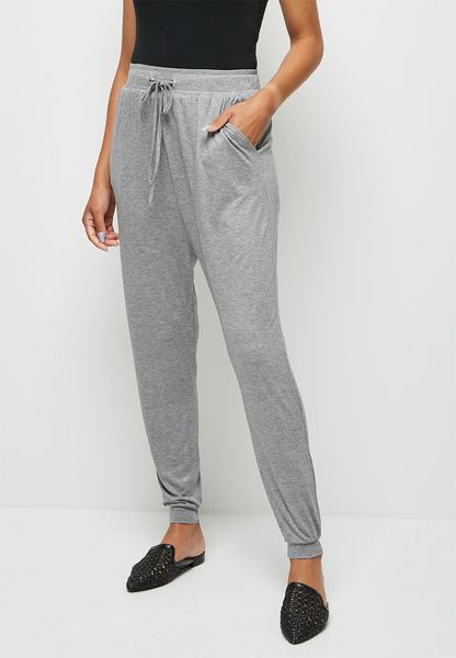 Women's Edit Knit Toggle Jogger - Grey Melange