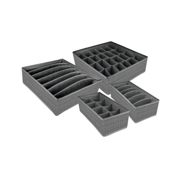 Nu Home - 4 Piece Portable Storage Drawers