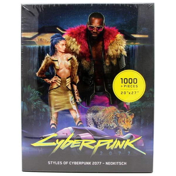 Official Cyberpunk 2077: Puzzle 1000 Pieces Styles of Cyberpunk - Neokitsch
