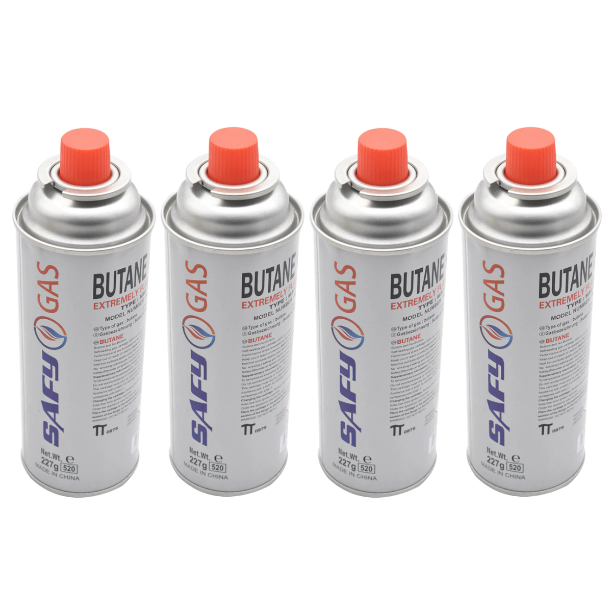 Pack of 4 SAFY GAS Butane Canisters 227g Shop Today. Get it