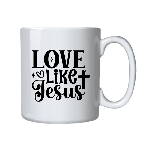 Love Like Jesus Christian Theme Birthday Christmas Gift Cup Mug 402