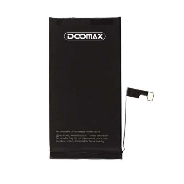 Replacement Battery Compatible with IP 15 - DOOMAX High-Capacity Li-Ion