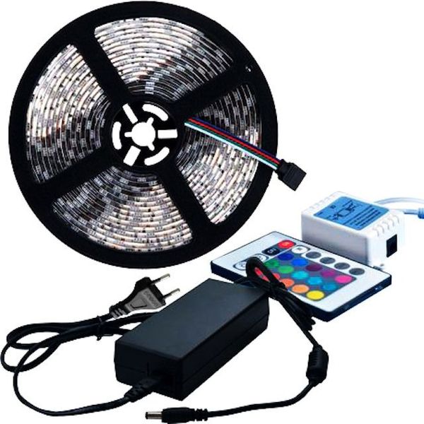 Andowl LED Lights for Bedroom - 5M Color Changing Strip Lights