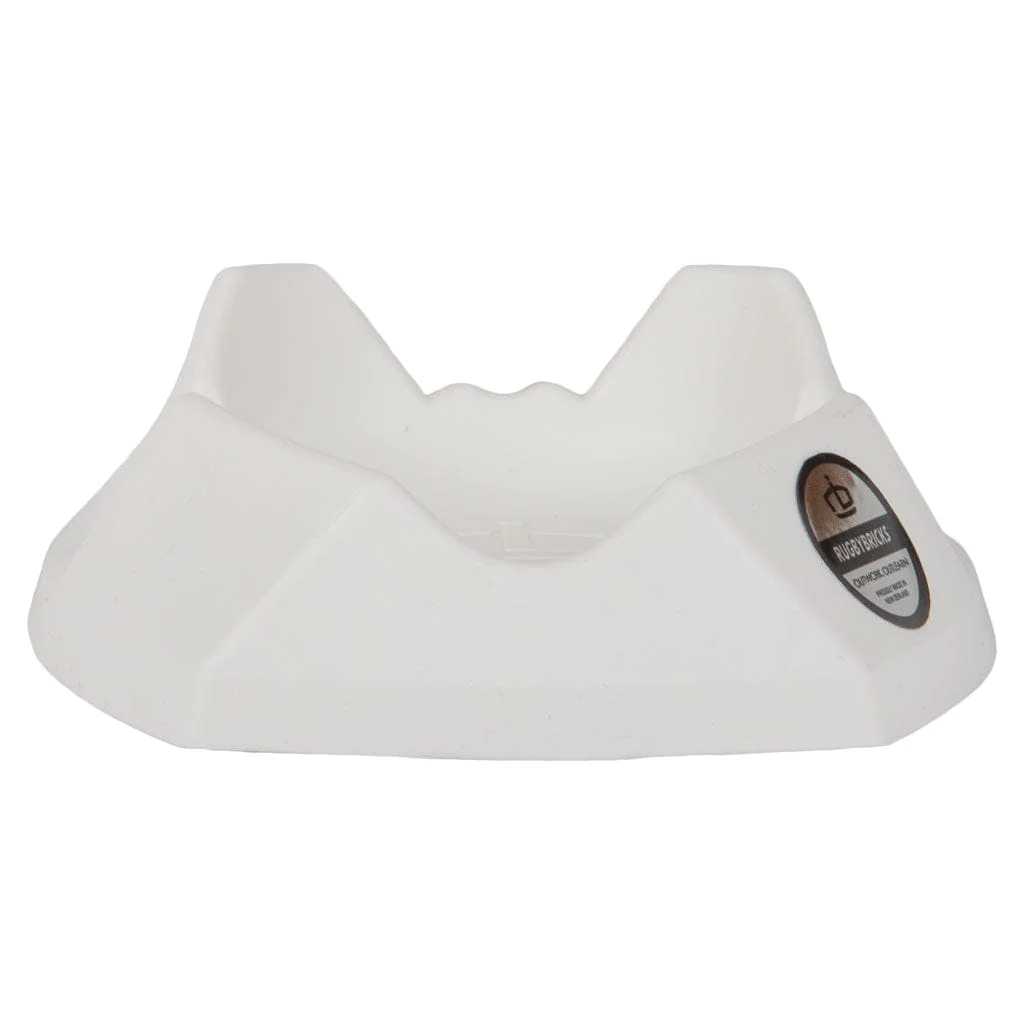 Rugby Bricks Wolf White Kicking Tee