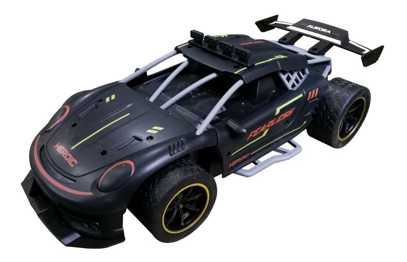 FunnyBox R/C 32cm Speed Car with Light Spray function (Black)
