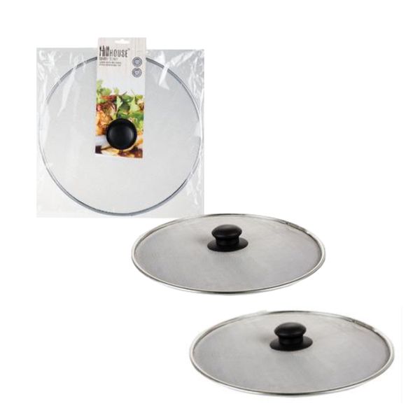Kitchen Food Cover Spatter Preventer Set of 3