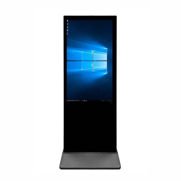 Parrot Products TOUCH LED - 43" Touch Standing Kiosk (Black)
