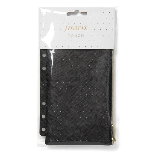 Filofax Zipper Pouch - Moonlight - Black