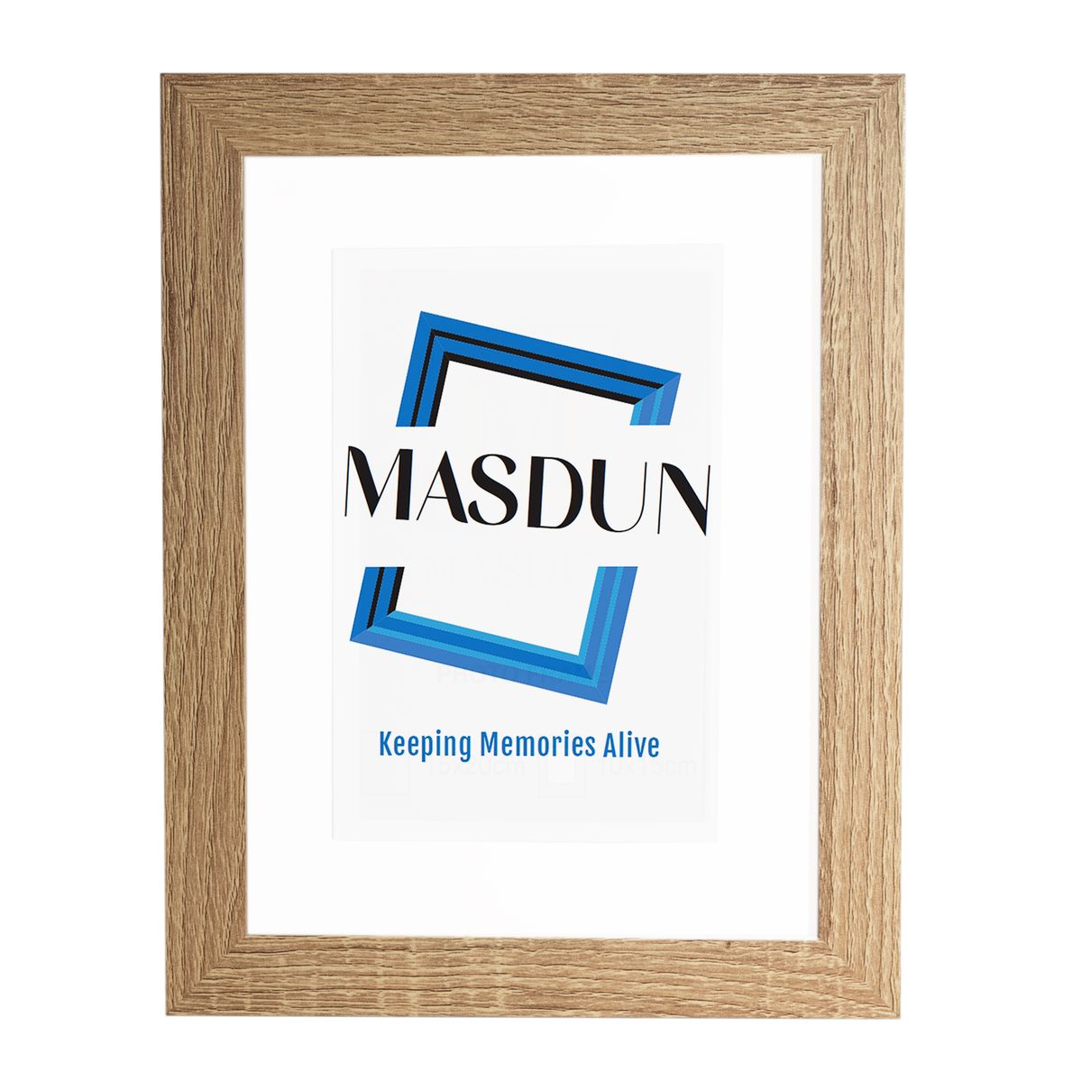 Modern Frame 81 051 06 Picture Size 13x18cm Mountboard 9x13cm M Brown 