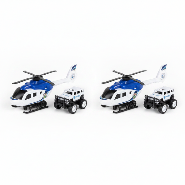 Perfect Play 2 Piece Friction Helicopter Set - 29cm Multicolored - 2 Pack