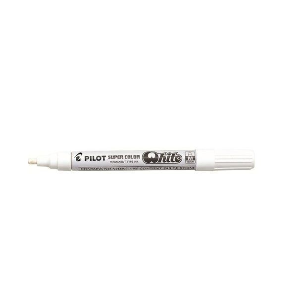 Pilot Super Colour Extra Fine Paint Marker - White