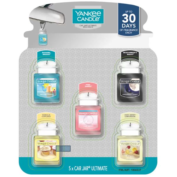 Yankee Candle Car Jar Multipack Air Fresheners