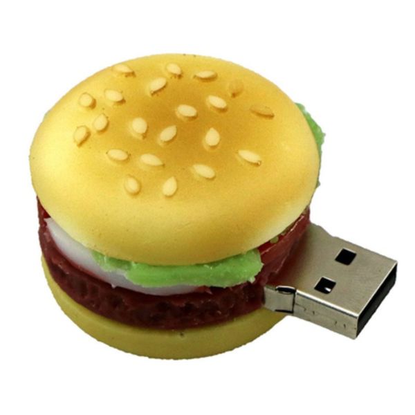 YB Sparkle- 8GB Cheese Hamburger USB 3.0 Flash Drive